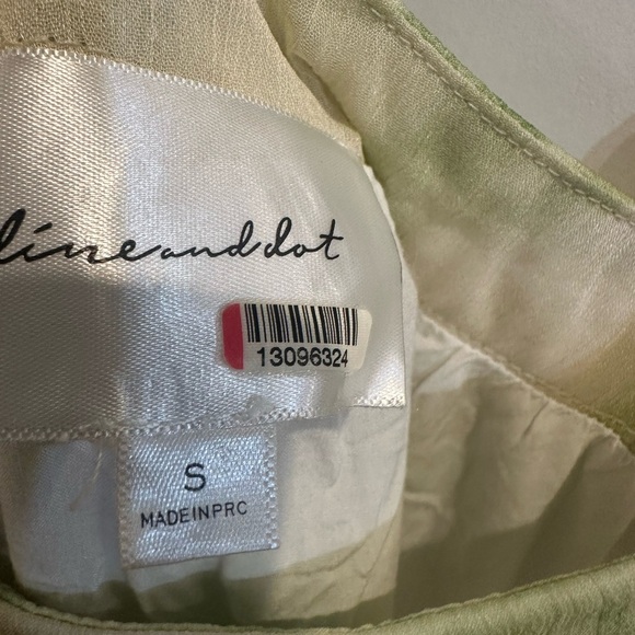 Line & Dot Palm Maxi Dress - Picture 3 of 4